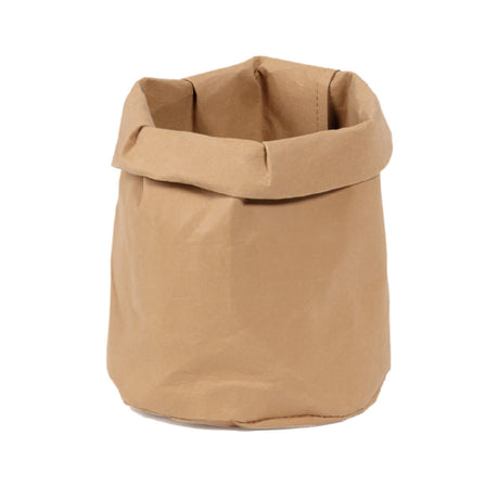 GET Enterprises P-BAG4-T Clipper Mill Paper Bag/Bread Basket 4-3/4" Dia. X 5-1/2"H (unrolled)