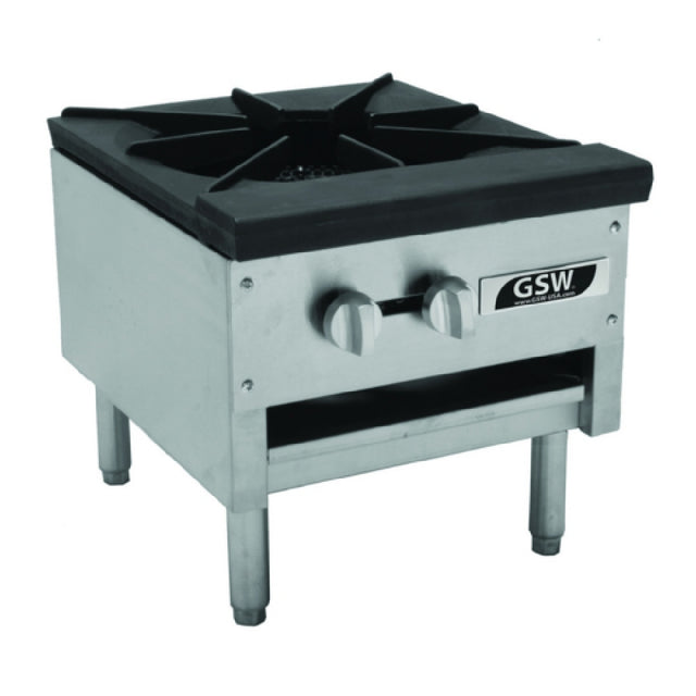 GSW USA AESP1-3R18NG 3 Ring Stock Pot Range Single Burner NG