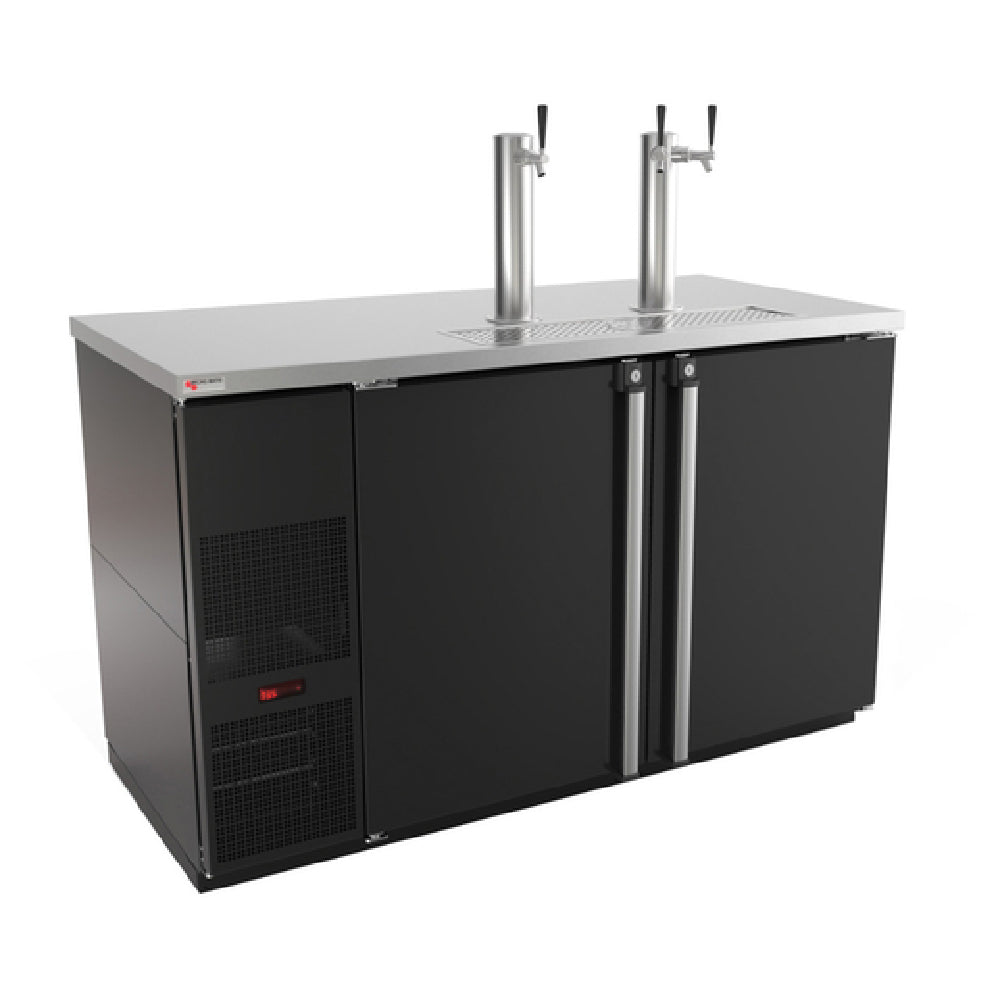 Micro Matic MDD58-E Pro-Line™ E-Series™ Draft Beer Cooler Two-section 59-1/2"W