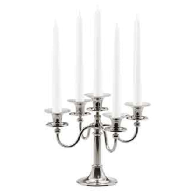 Bauscher Hepp 60.5509.0050 - Candelabra, 8-11/16"H (220mm), With (5) Candle Holders