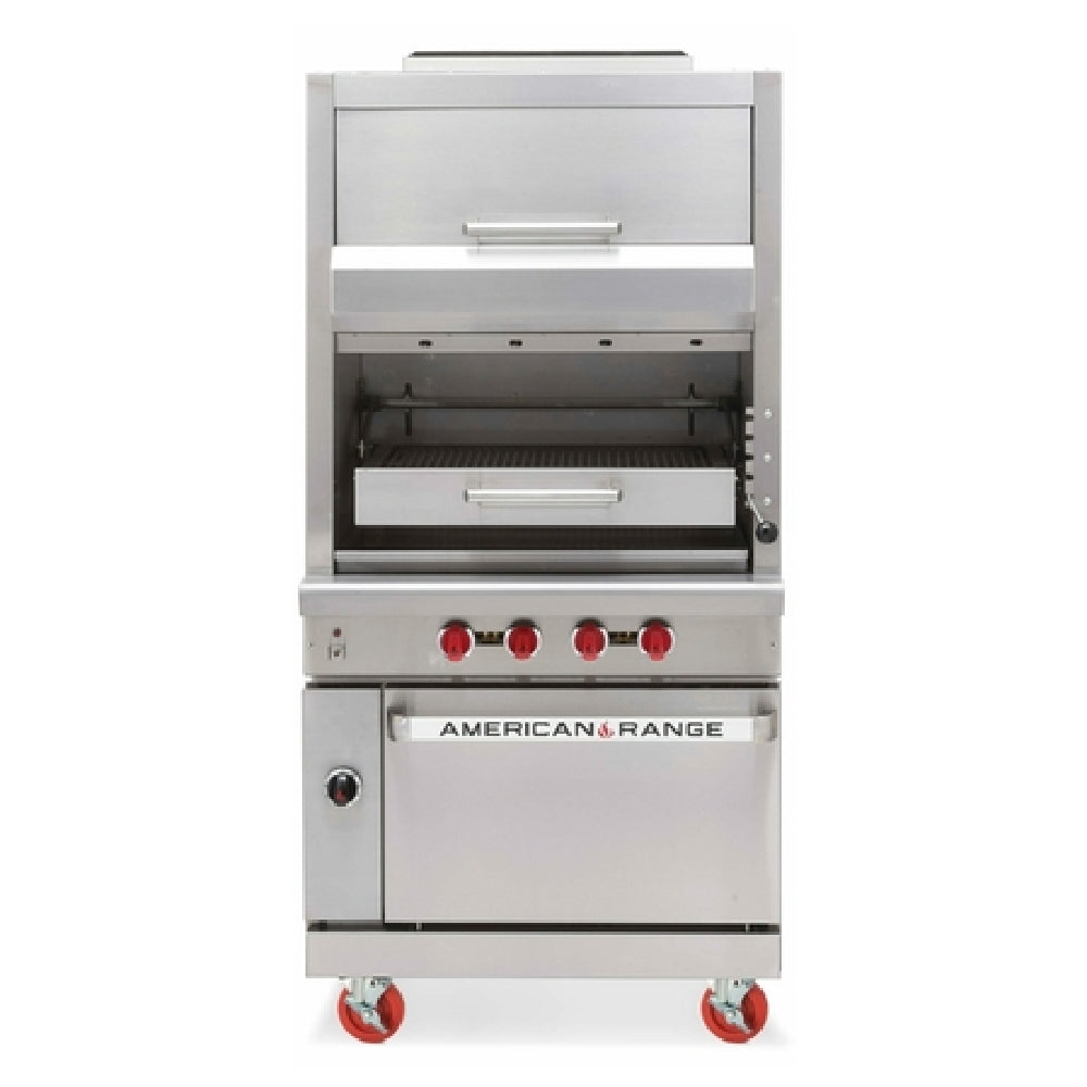 American Range AGBU-WO-4_LP - Infrared Broiler, Single Deck, Gas