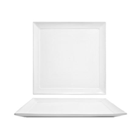 FOH DOS000WHP21 Spiral® Plate 12" X 12" Square