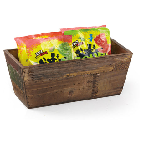 GET Enterprises WB-1260-RWD Urban Renewal™ Wood Crate/Riser 11-3/4" X 5-3/4" X 4-3/4" Rectangular