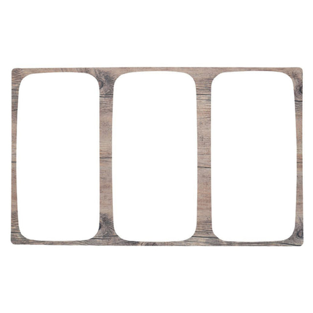 Hubert 94470 - Cold Tile, For 1/3-size Contemporary Pans, 3-compartment