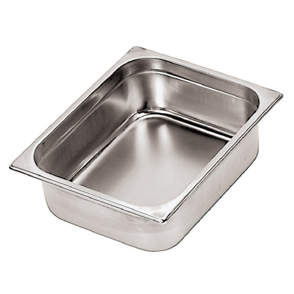 Paderno 14105-06 Hotel Food Pan 1/2 Size 4-1/4 Qt.