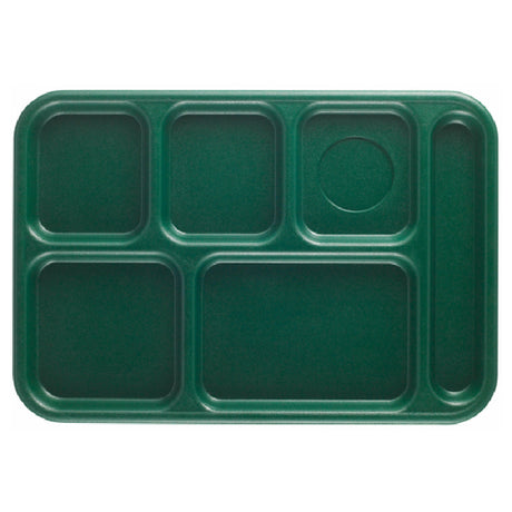 Cambro BCT1014119 Budget School Tray 6-compartment 10" X 14-1/2"