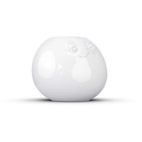 Bauscher Hepp 147003 - Flower Vase, 3-1/2" X 9"H, Embossed Amused Face