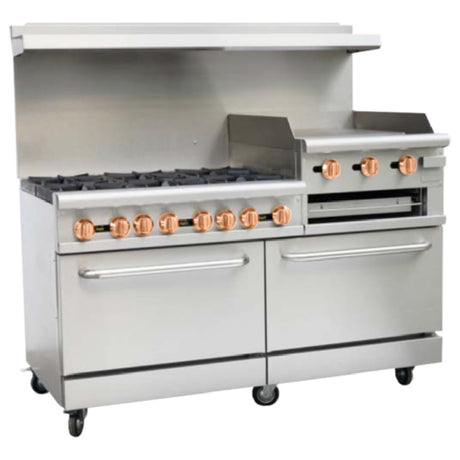 Copper Beech CBR-60-RG24 Restaurant Range Gas 60"W