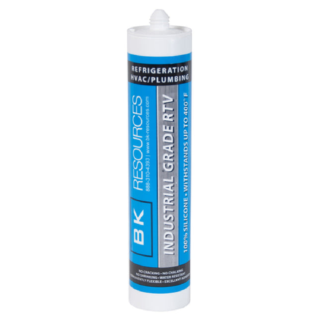 BK Resources BK-SC-CL Silicone Sealant 10.1 Oz Bottle For Caulking Gun Clear Silicone