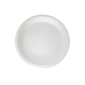 PacknWood 210APU18F - Sugarcane Plate (No Added PFAs), 7"D, White