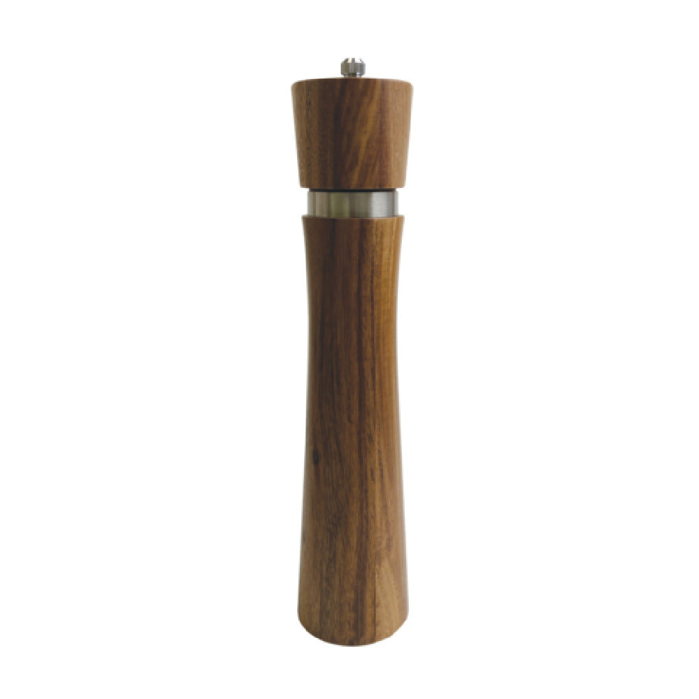 Thunder Group WDPM210 Acacia Wood Pepper Mill 10"H