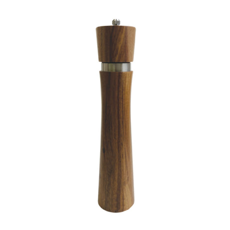 Thunder Group WDPM210 Acacia Wood Pepper Mill 10"H