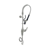 T&S Brass SMPY-2LSN-00 Mini Pre-Rinse Unit Single Hole Deck Mount Single Lever Faucet