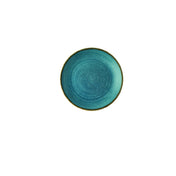 Churchill China SRBEEVP61 Coupe Plate 6.5" Dia. Raw Teal Evolve