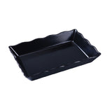 Yanco DC-6114B Serving Tray 14" X 9-1/2" X 2" Rectangular