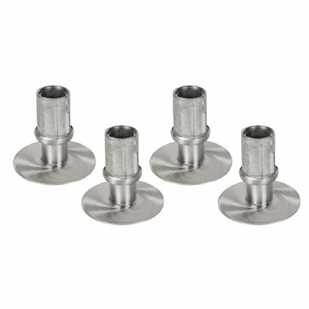 John Boos CAS05 Flange Feet Adjustable Stainless Steel (set Of 4)