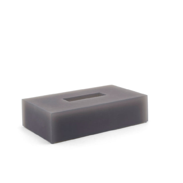 FOH RTB020GYR21 Tissue Cover 5.5"W X 10.25"D X 2.5"H Rectangular