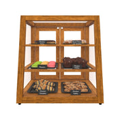 Koolmore KM-BDW-21SLL - Slanted Bakery Display Case, 18.2"W X 14.4-18.4"D X 17.6"H