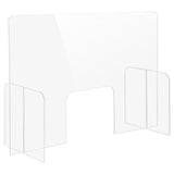 Bon Chef 90177-6 - Tabletop Health Safety Shield, 30"W X 12"D X 23-3/4"H, With 12"W X 8"H Transaction Window