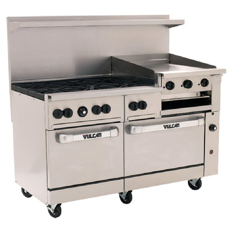 Vulcan 60SS-6B24GBP Endurance™ Restaurant Range LP Gas 60"