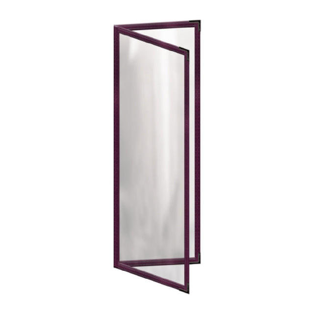 Risch TED 4.25X14-NYLON Deluxe Sewn Nylon Menu Cover (specify Color) 4-1/4" X 14"