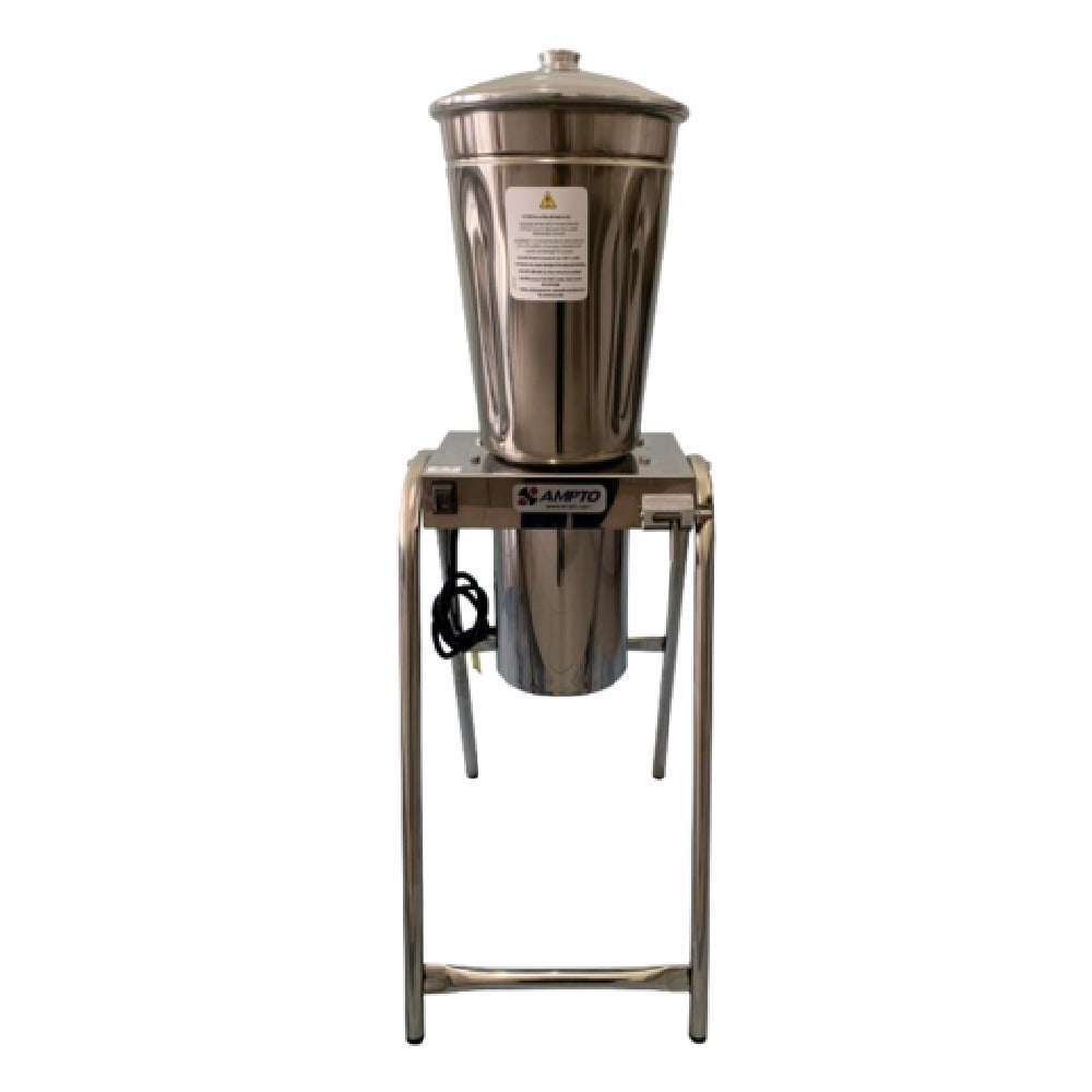 AMPTO TI15 Commercial Blender Floor Model 4.0 Gallon (15 Liter) Capacity