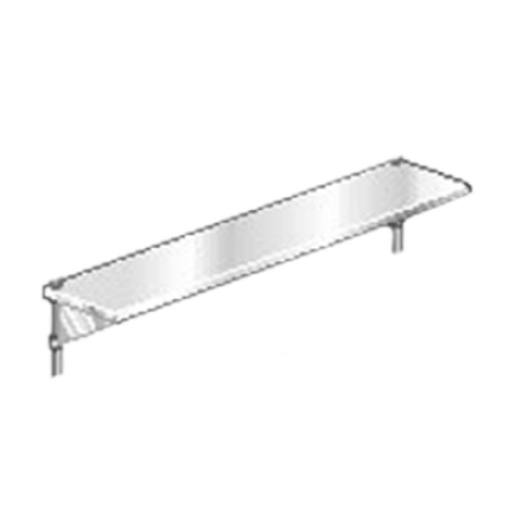 AERO Manufacturing RFAO-1848 Delux™ Adjustable Overshelf Table Mount At Rear 48"W X 18"D