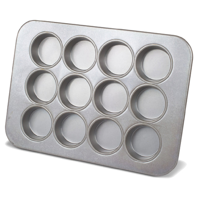 JB Prince M447 Chicago Muffin Pan 17-7/8" X 12-7/8" 12 Cups