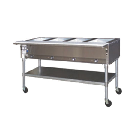 Eagle PDHT4-208-3 Portable Hot Food Table Electric Open Base