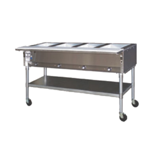 Eagle PDHT3-240-3 Portable Hot Food Table Electric Open Base