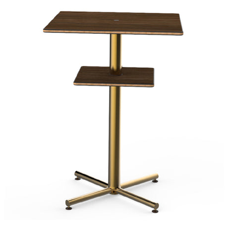 Steelite MGCPBS02WBXX Mogogo Buffet Solutions Polo Bar Table 30" X 30" X 42-1/2"H