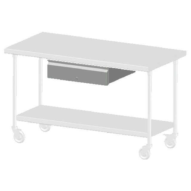 SPG TAC-1520-S - Universal Stainless Roller Bearing Drawer, 15" X 20", Stainless Steel