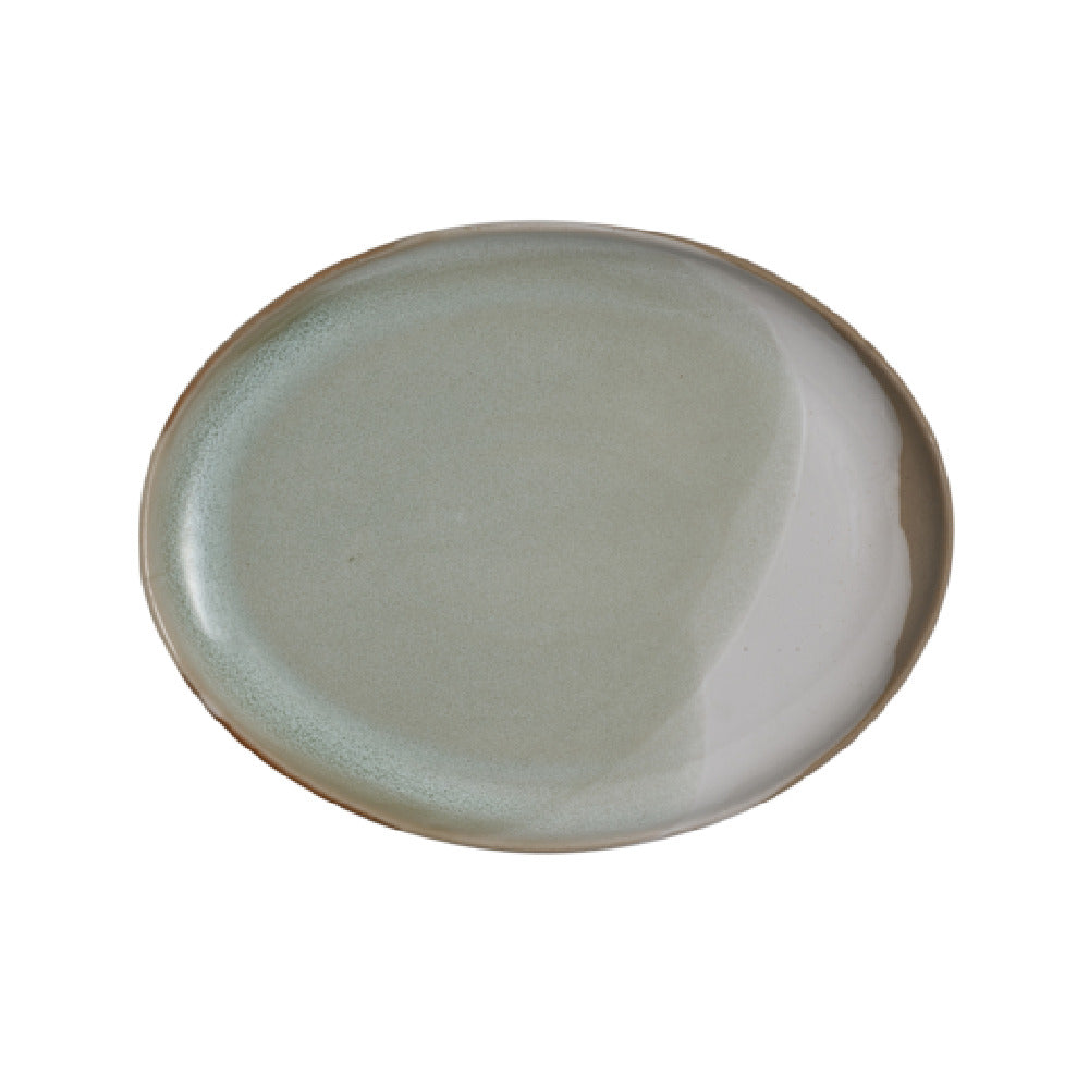 Steelite 6163RG174 - Oval Platter, 11.25" X 8.625" X 1.125", Forager Nest