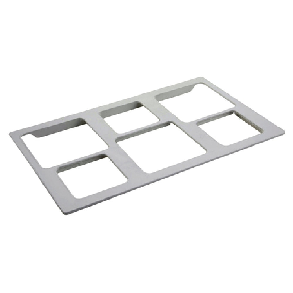 Bon Chef 52149 E Z Fit Custom Cut Tile 12-3/4" X 20-13/16" For 6 Cutouts (3) #9502 & (3) #9503