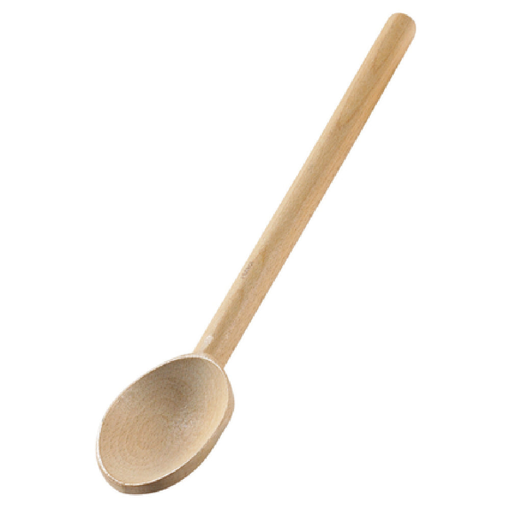 Browne Foodservice 744564 Wood Spoon 5/8" Dia. X 14"L Alpine Beechwood