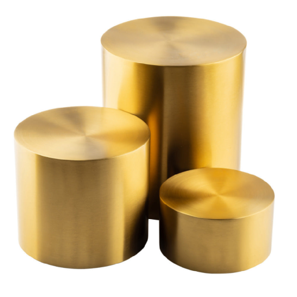 Tablecraft 12706 Nesting Riser Set 8" X 8" X 9" Round