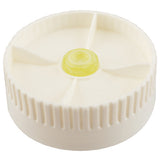 Franklin Machine Products 280-2256 FIFO Single Valve Bottle Dispensing Caps 3-1/4" OD Plastic