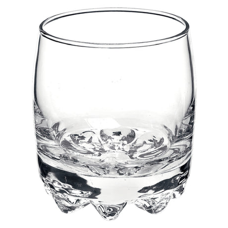 Steelite 4919Q103 Rock Glass 10 1/4 Oz. (H 3-5/8" M 3-1/4" T 2-7/8" B 3-1/4") Stackable