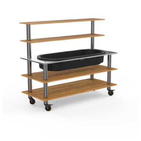 Steelite MGCMLC01BSXW - Pro Back Bar Station, 71.0" X 29.5" X 60.0", Modular