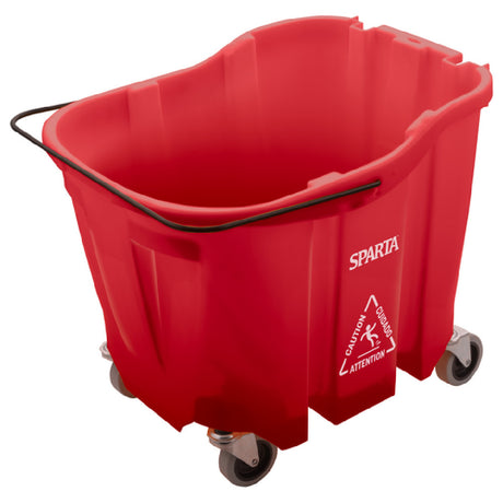 Carlisle 7690405 Carlisle OmniFit™ Mop Bucket Only 35 Qt. Red