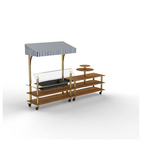 Steelite MGCMLE04BBWW - Display Station, Modular, Mogogo