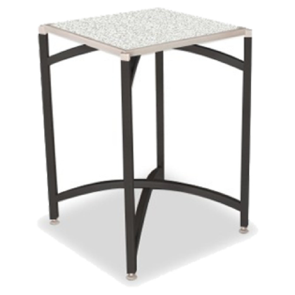 Forbes Industries 7024T-24 EcoFlex Elite Trend Series Table Square 24"W X 24"D X 24"H Table With Corner Mount