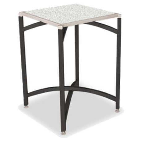 Forbes Industries 7024T-30 EcoFlex Elite Trend Series Table Square 24"W X 24"D X 30"H Table With Corner Mount