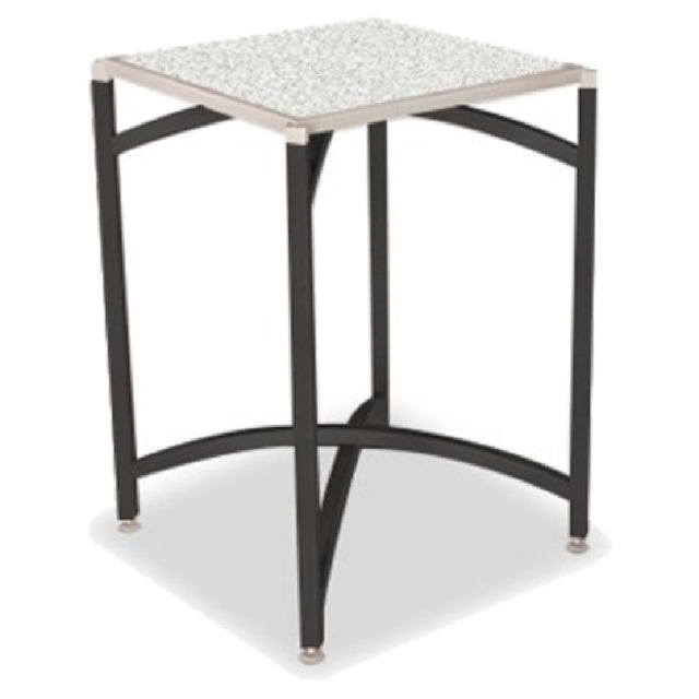 Forbes Industries 7024T-42 EcoFlex Elite Trend Series Table Square 24"W X 24"D X 42"H Table With Corner Mount