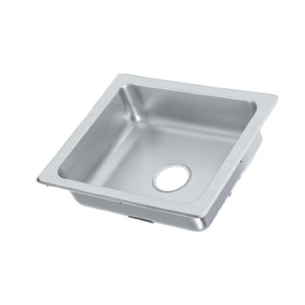 Vollrath 229-1 Drop-In Sink (1) Compartment 16"W X 18-1/2" Front-to-back X 6-1/2" Deep Compartment