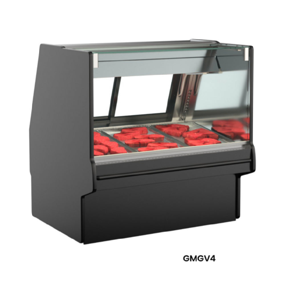 Structural Concepts GMGV6 - Fusion® Refrigerated Service Case, 75-3/8"W X 43"D X 51-5/8"H
