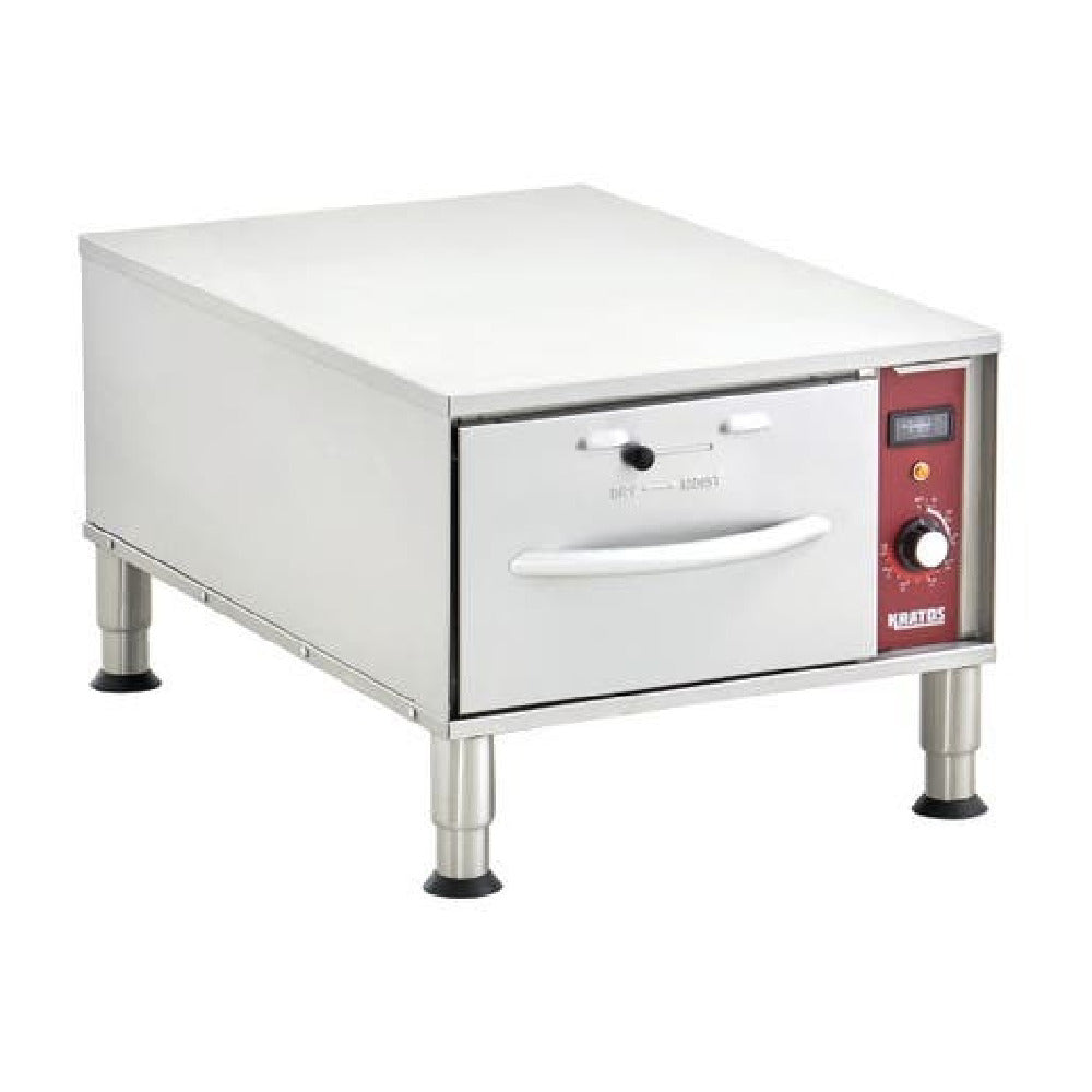 Hubert 204592 - Kratos Drawer Warmer, Double Drawer, Free Standing