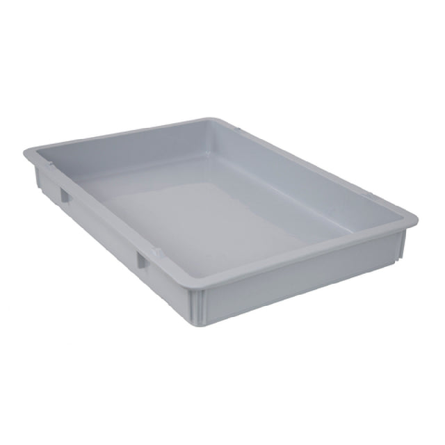 Quantum FSB-PT26183CS_GRAY - Pizza Dough Box, 18"W X 25-5/8"L X 3"H, Stackable And Dishwasher Safe