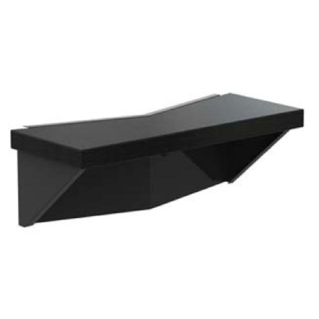 Wood Stone 000-106-1-PC Mantel Bracket Powder Coated Black 6'