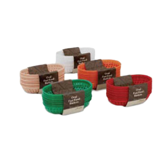 Alegacy Foodservice Products AL12499FB Cash & Carry Fast Food Basket 9-3/8" X 2" Oval